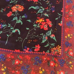Vintage Floral Square Scarf by Challis